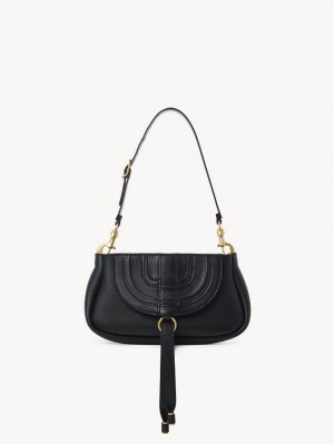 Black Chloe Marcie Small Clutch Mini Bags | CHE-SR13671