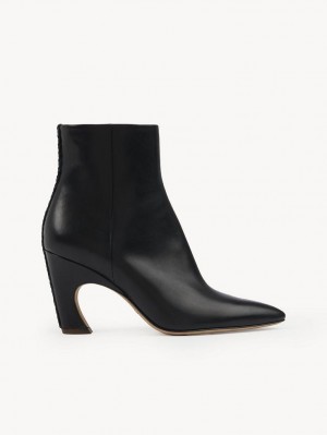 Black Chloe Oli Ankle Boots | CHE-SR14227