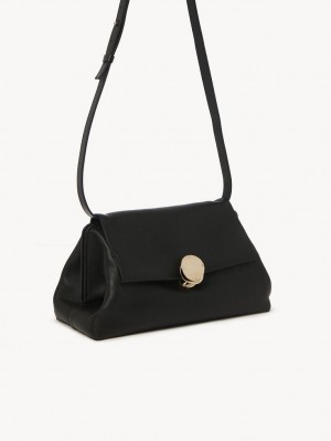 Black Chloe Penelope Clutches | CHE-SR13755