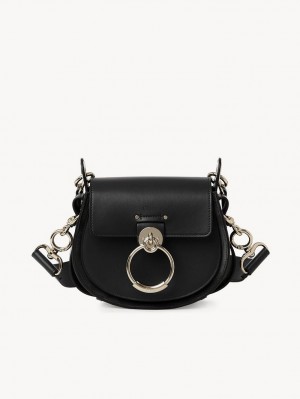 Black Chloe Small Tess Crossbody Bags | CHE-SR13545