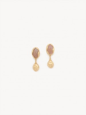 Bright Gold Chloe Sybil Earrings | CHE-SR14459