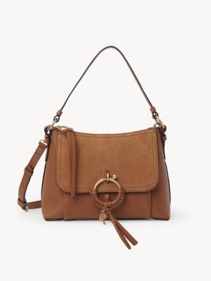 Caramel Chloe Joan Small Shoulder Bags | CHE-SR14680