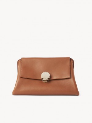 Caramel Chloe Penelope Clutches | CHE-SR13758