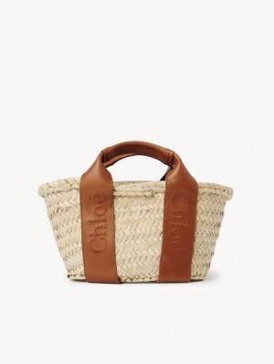 Caramel Chloe Sense Small Basket Shoulder Bags | CHE-SR13403