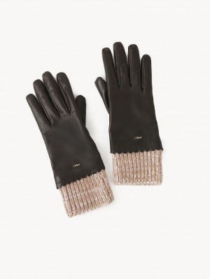 DARKENED BROWN Chloe Jamie Gloves | CHE-SR14466