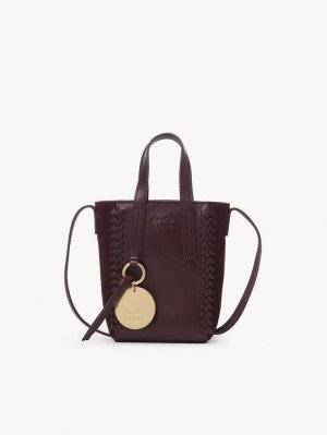 FULL VIOLINE Chloe Tilda Mini Tote Bags | CHE-SR14706