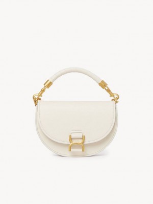 MISTY IVORY Chloe Marcie Chain Flap Crossbody Bags | CHE-SR13619