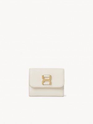 MISTY IVORY Chloe Marcie Small Tri-fold Compact Wallets | CHE-SR14295