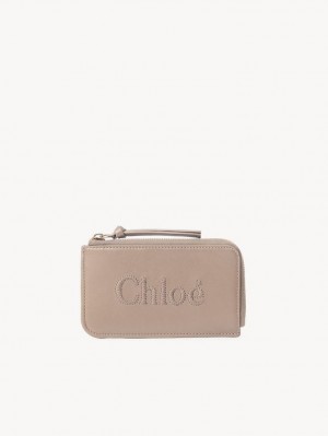 Nomad Beige Chloe Sense Small Coin Purses | CHE-SR14322