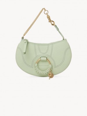 PASTEL GREEN Chloe Hana Clutch Mini Bags | CHE-SR14770