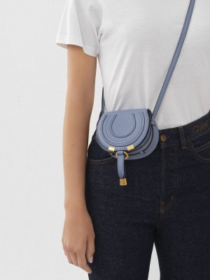 Shady Cobalt Chloe Marcie Nano Crossbody Bags | CHE-SR13516