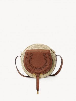 Tan Chloe Marcie Cross-body Baskets | CHE-SR13639