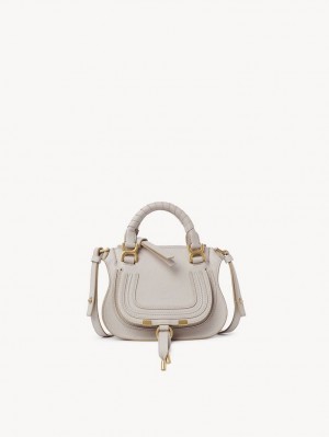 WILD GREY Chloe Marcie Double Carry Mini Bags | CHE-SR13714