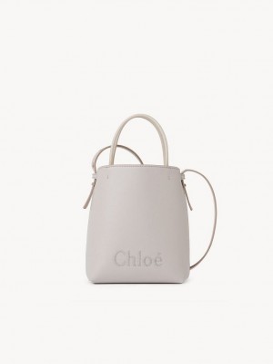 WILD GREY Chloe Sense Micro Shoulder Bags | CHE-SR13405