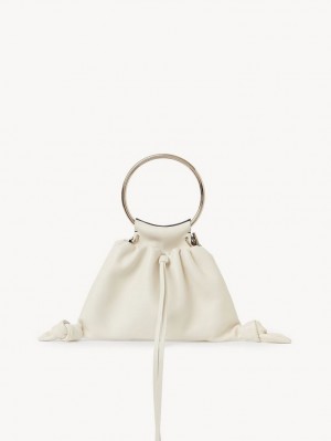 White - Black 1 Chloe Arlène Pouch Mini Bags | CHE-SR13739