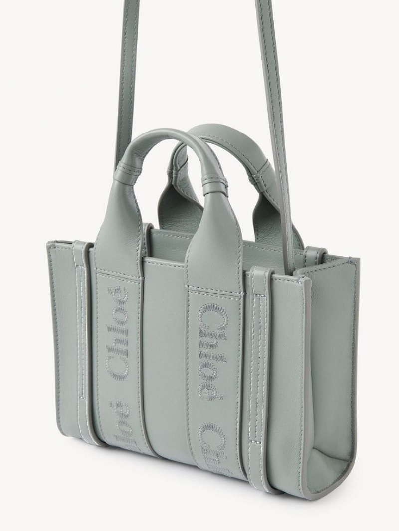 BAY GREEN Chloe Woody Tote 1 Mini Bags | CHE-SR13697