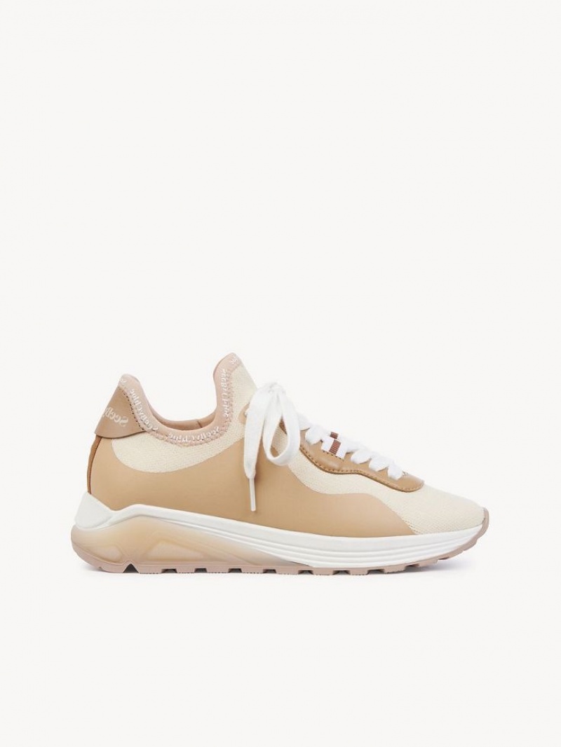 BEIGE 110 Chloe Brett Sneakers | CHE-SR14855