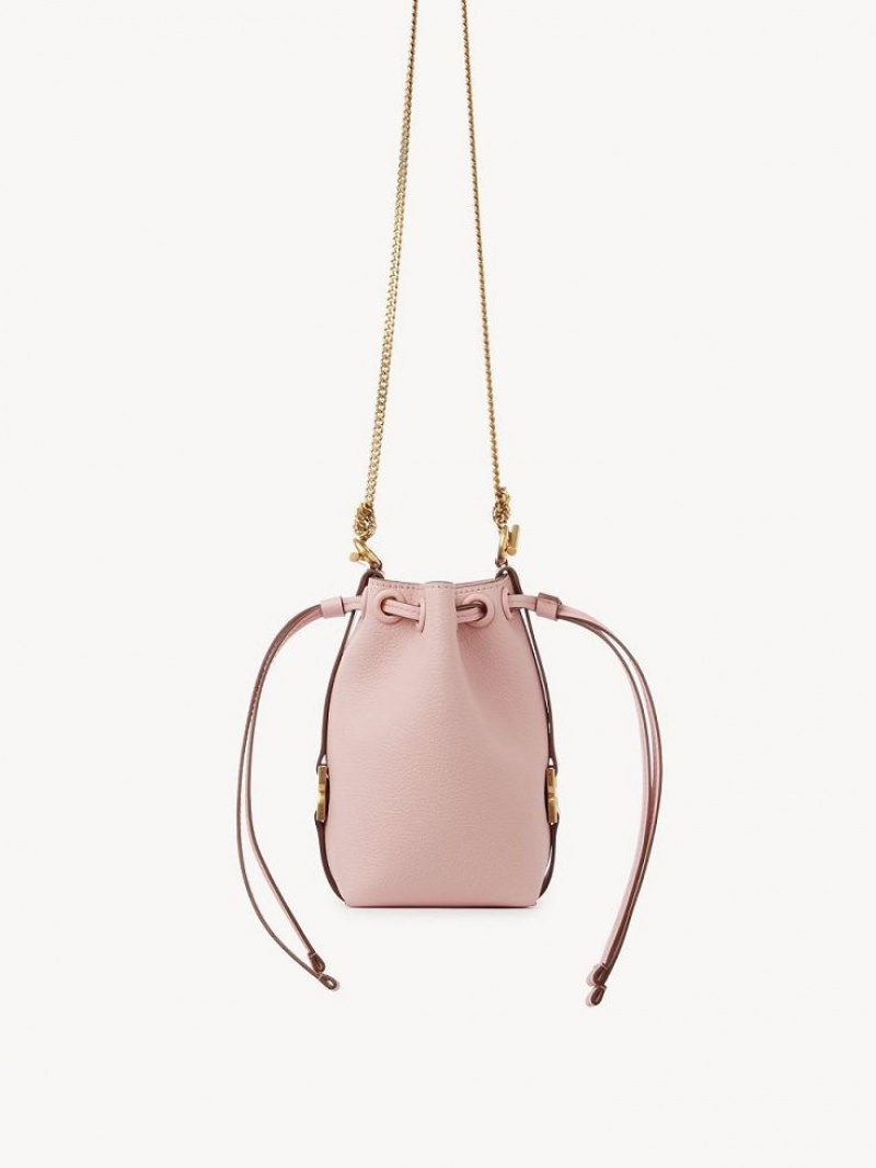 BLOSSOM PINK Chloe Marcie Bucket Mini Bags | CHE-SR13741