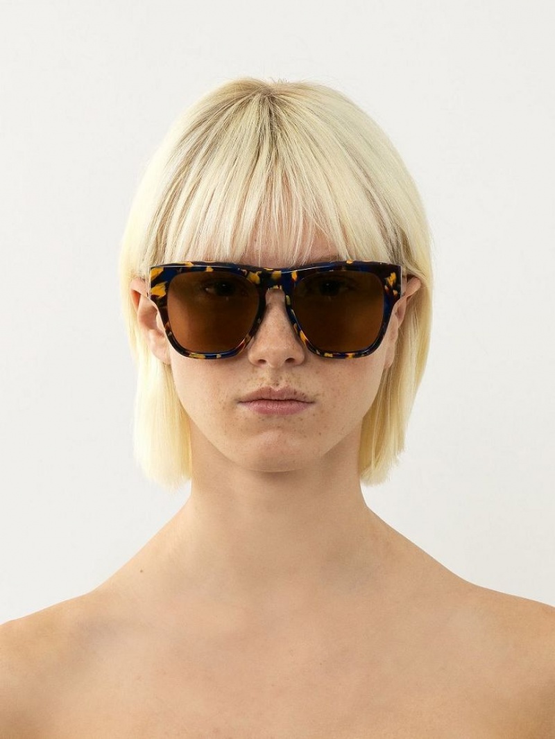 BURGUNDY PANSY Chloe Gayia Sunglasses | CHE-SR14576