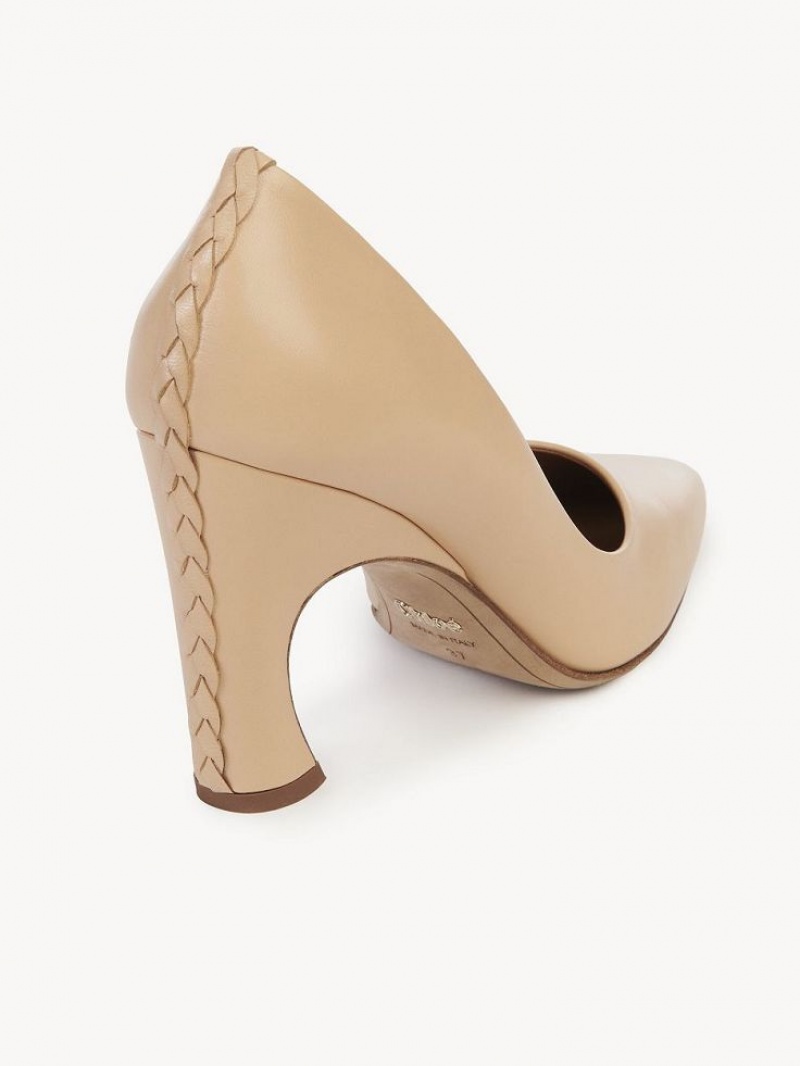 Biscotti Beige Chloe Oli Pumps | CHE-SR14251