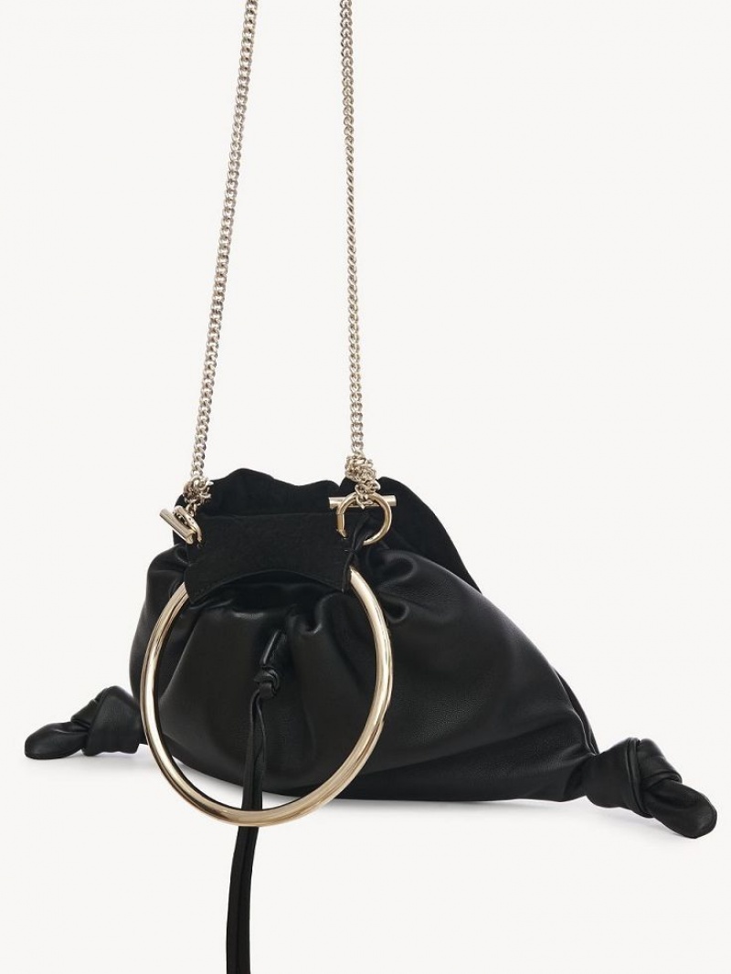 Black Chloe Arlène Pouch Mini Bags | CHE-SR13738