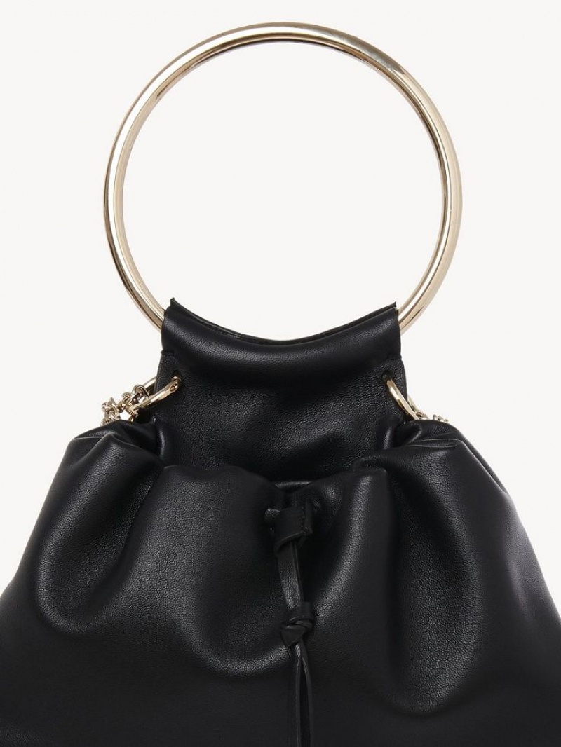 Black Chloe Arlène Pouch Mini Bags | CHE-SR13738