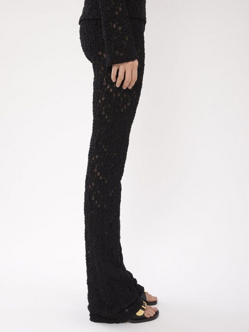 Black Chloe Bootcut Pants | CHE-SR14022