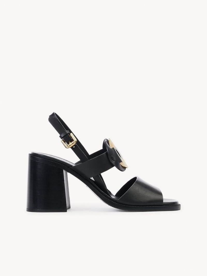 Black Chloe Chany High-heel Sandals | CHE-SR14834