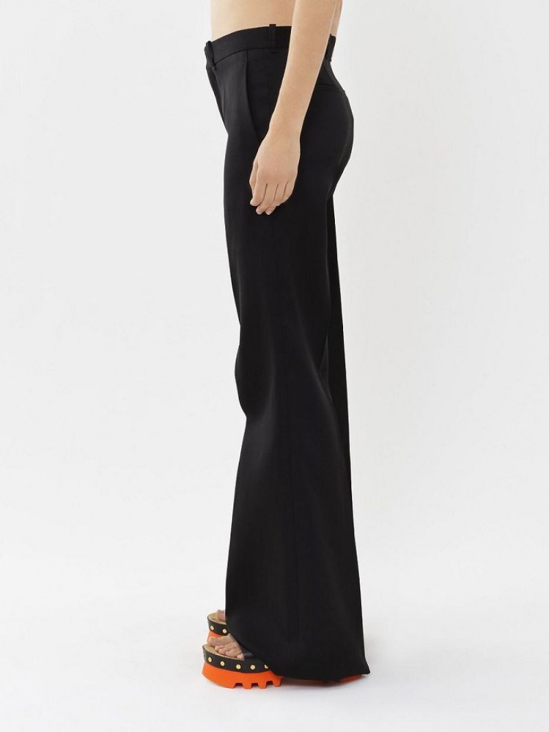 Black Chloe Flared Pants | CHE-SR13973