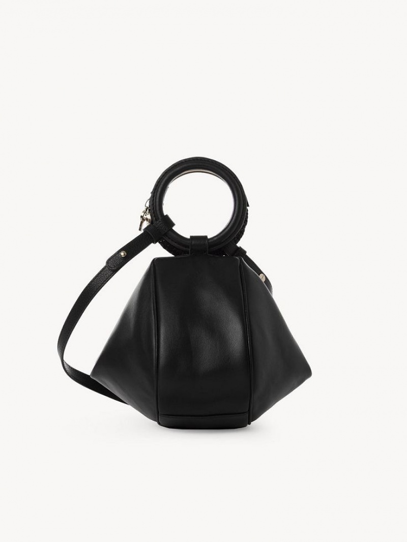 Black Chloe Hana Wristlet Crossbody Bags | CHE-SR14721