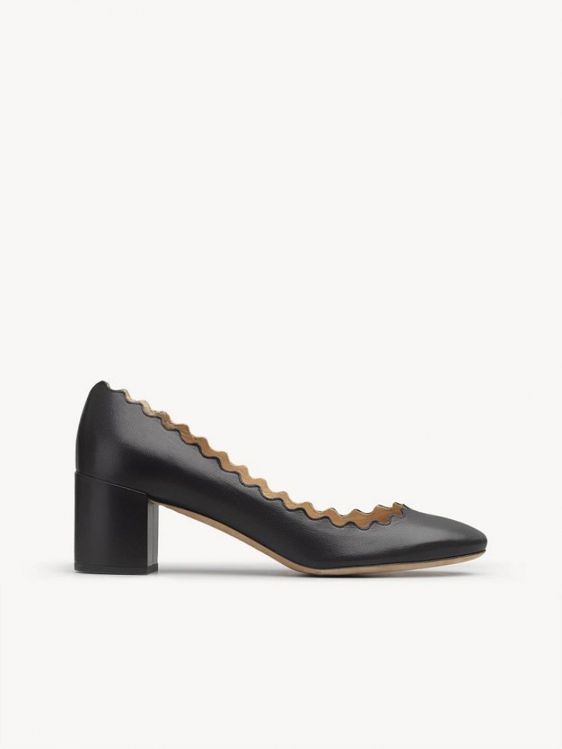 Black Chloe Lauren Pumps | CHE-SR14270