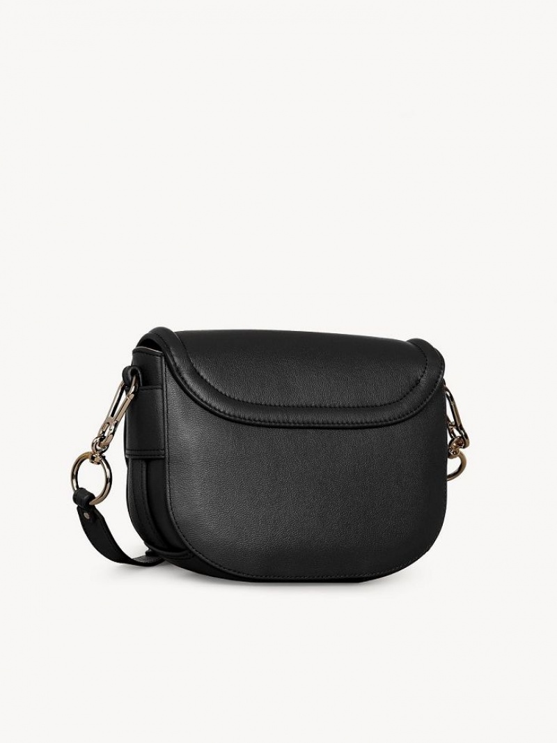 Black Chloe Mara Shoulder Bags | CHE-SR14672