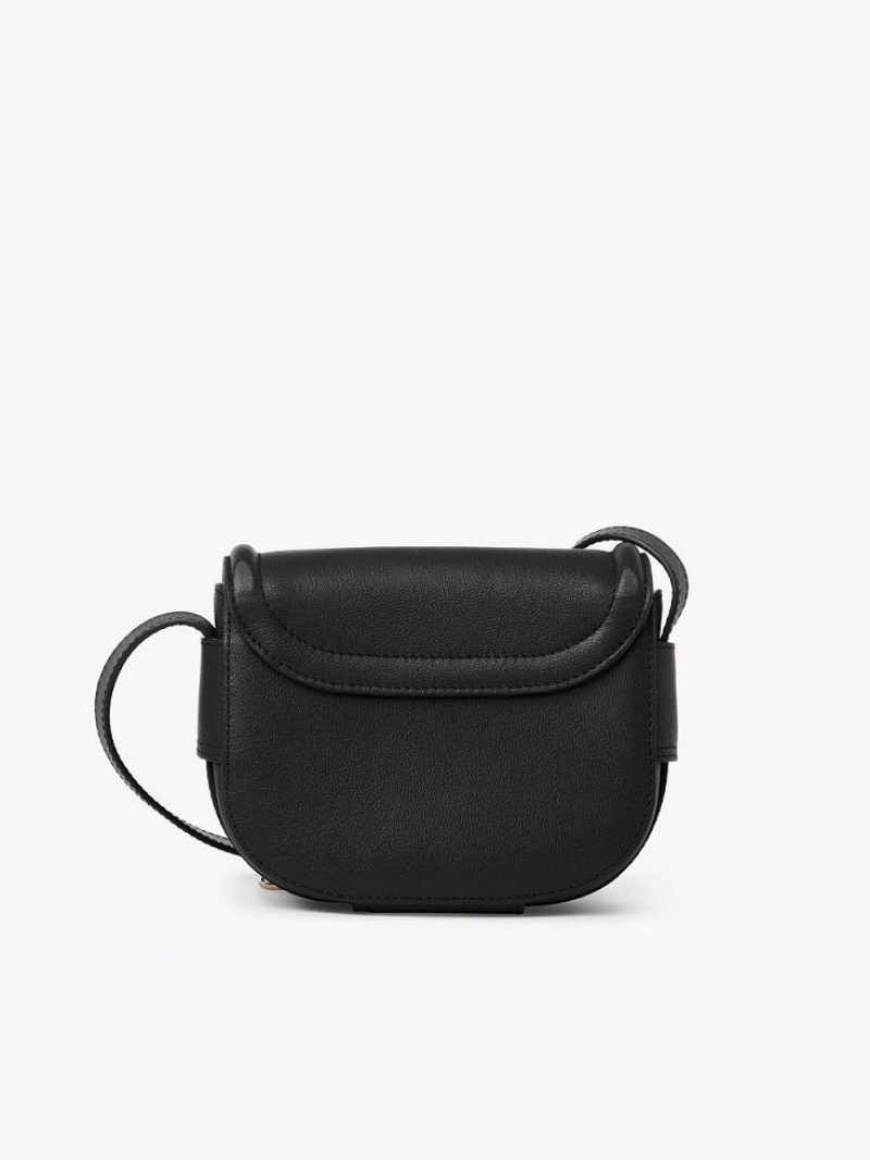 Black Chloe Mara Small Shoulder Bags | CHE-SR14619