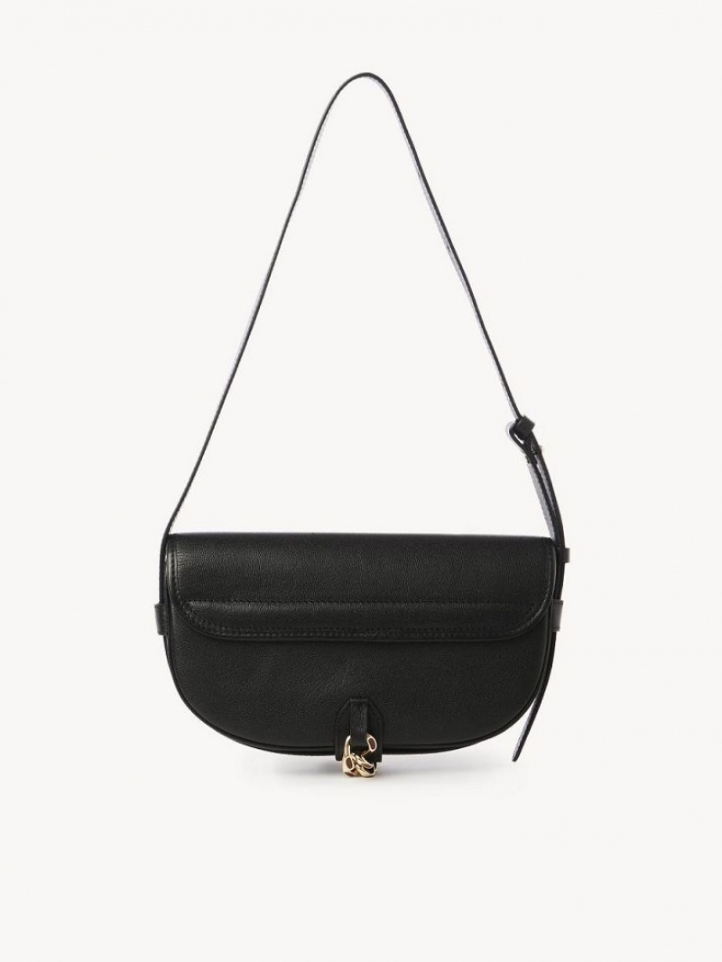 Black Chloe Mara Uette Shoulder Bags | CHE-SR14630