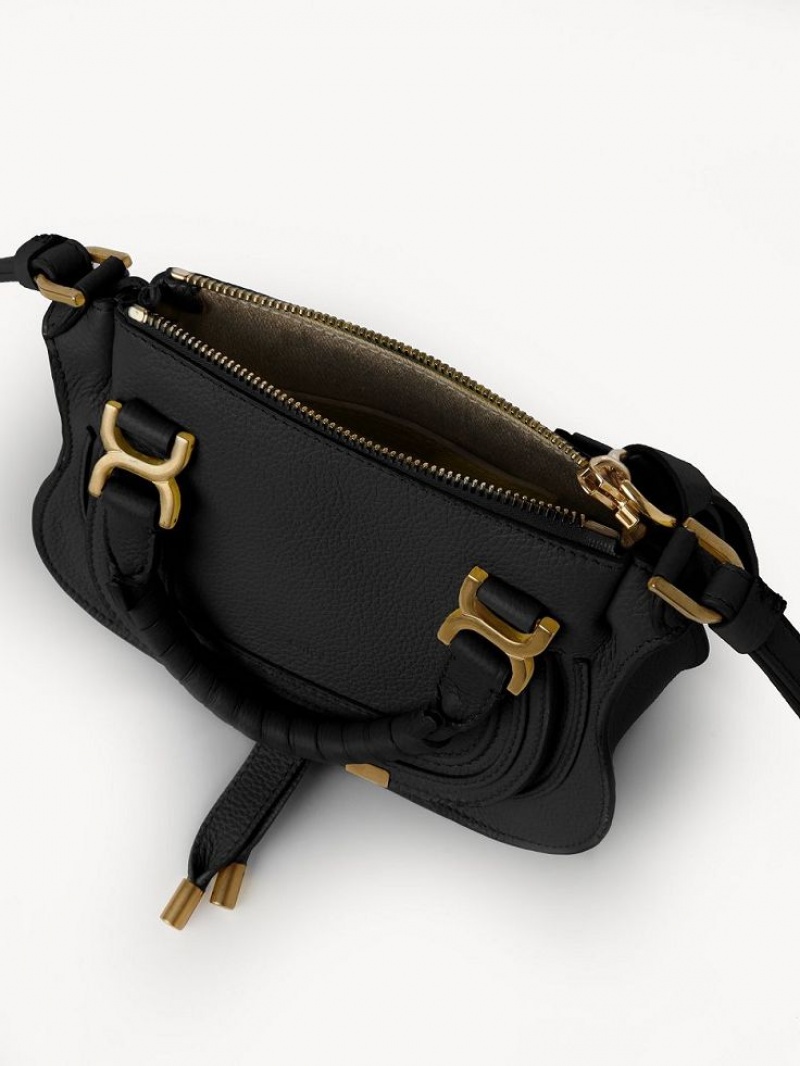 Black Chloe Marcie Double Carry Mini Bags | CHE-SR13713