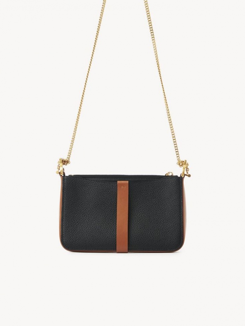 Black Chloe Marcie Pouch On Chain Mini Bags | CHE-SR13704