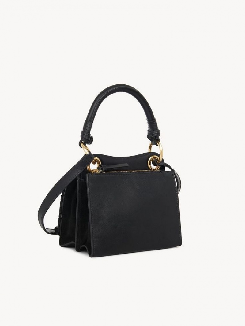 Black Chloe Mini Tilda Shoulder Bags | CHE-SR14635