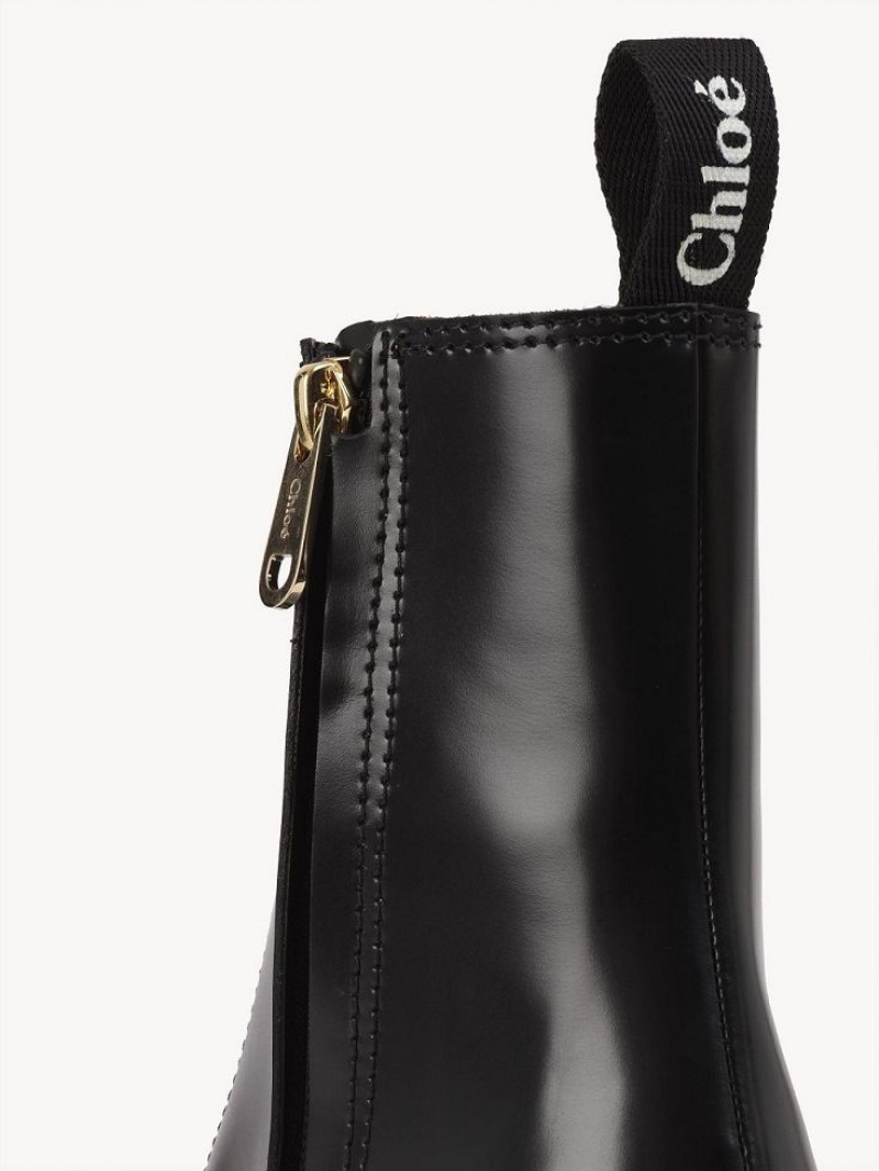 Black Chloe Noua Ankle Boots | CHE-SR14230