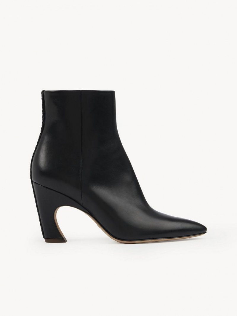 Black Chloe Oli Ankle Boots | CHE-SR14227