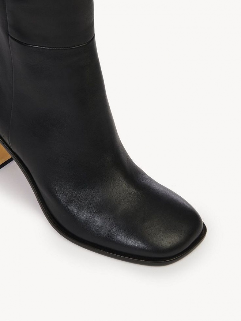 Black Chloe Rebecca High Boots | CHE-SR14233