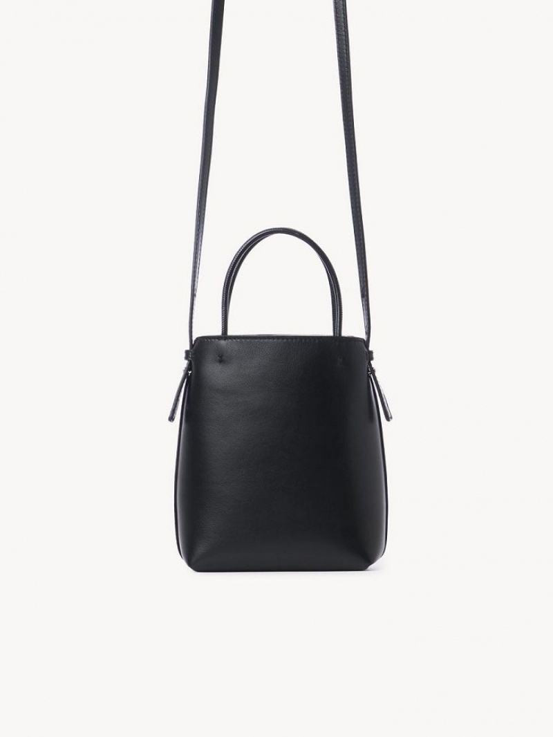 Black Chloe Sense Micro Crossbody Bags | CHE-SR13582