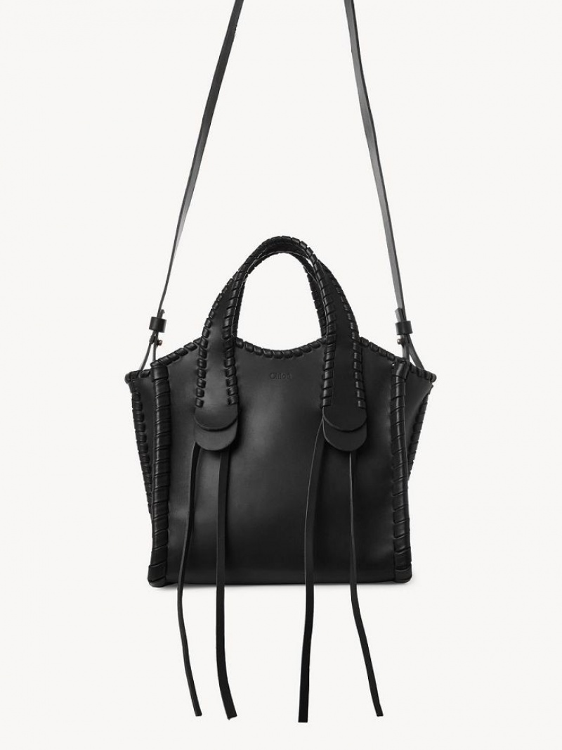 Black Chloe Small Mony Crossbody Bags | CHE-SR13603