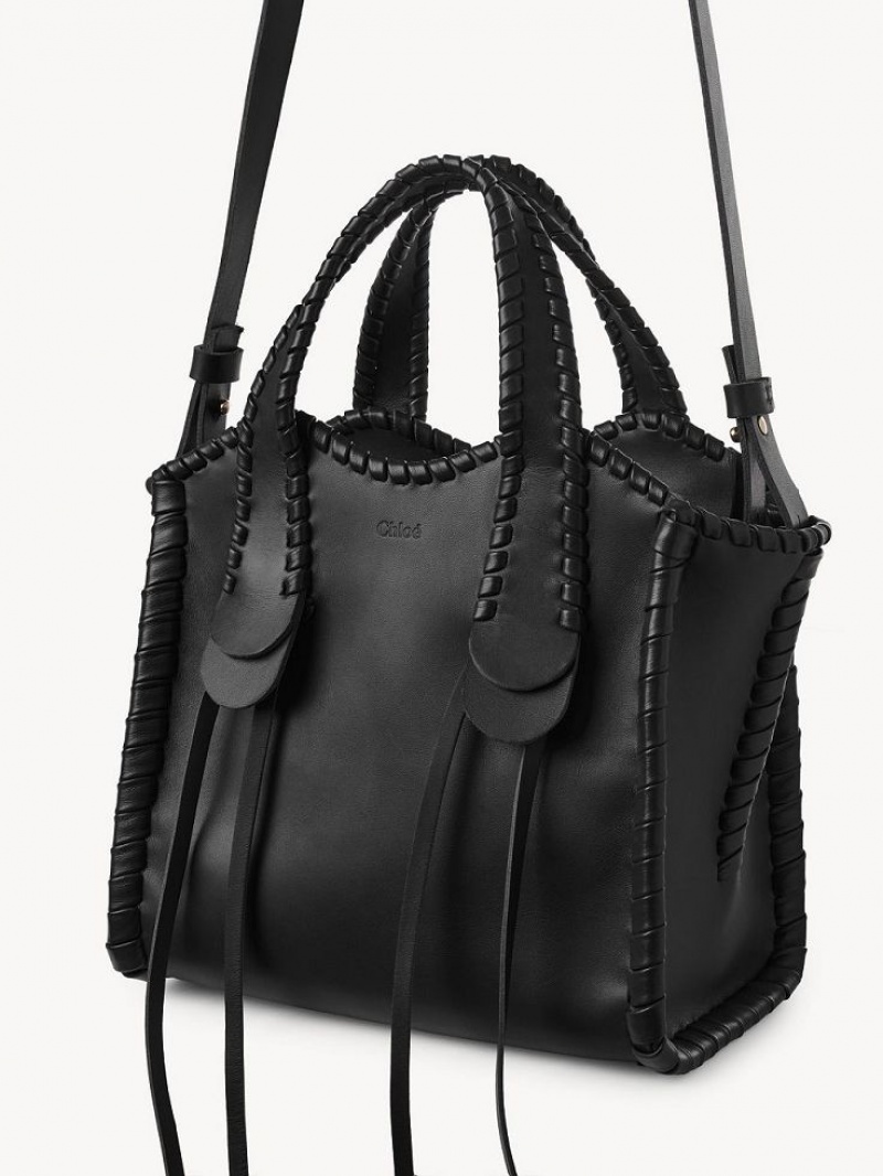 Black Chloe Small Mony Crossbody Bags | CHE-SR13603