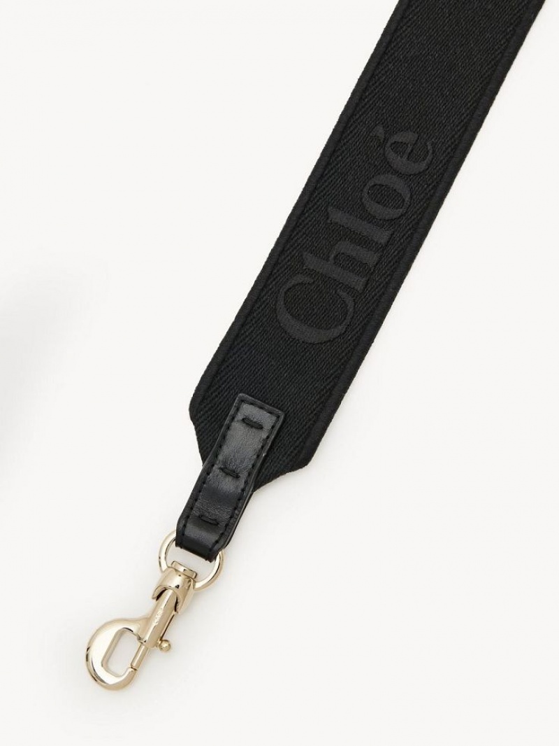 Black Chloe Strap Straps | CHE-SR13765