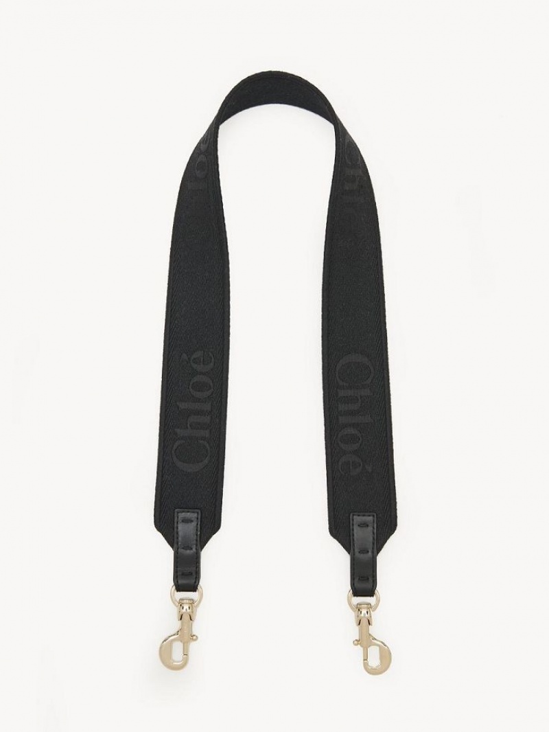 Black Chloe Strap Straps | CHE-SR13765