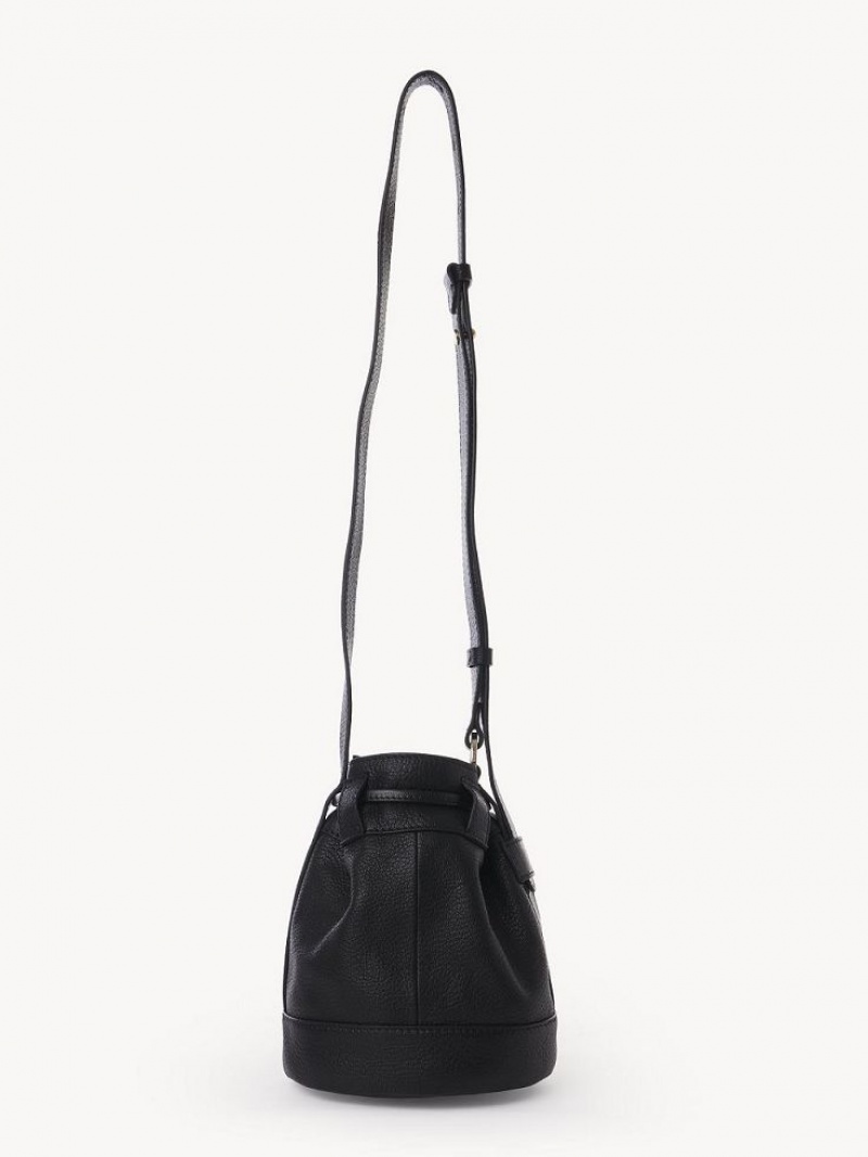 Black Chloe Vicki Small Bucket Mini Bags | CHE-SR14727