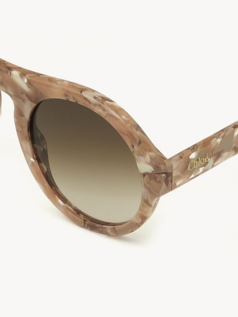 Blush Nude Chloe Gayia Sunglasses | CHE-SR14573