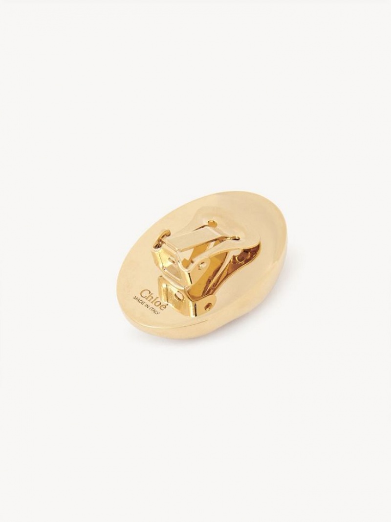 Bright Gold Chloe Sybil Earrings | CHE-SR14457