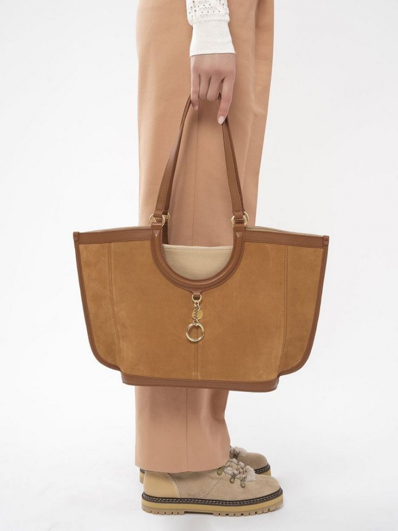 CARAMELLO Chloe Mara Shopper Shoulder Bags | CHE-SR14592