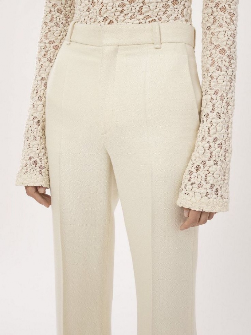 COCONUT MILK Chloe High-waisted Flare Pants | CHE-SR14016